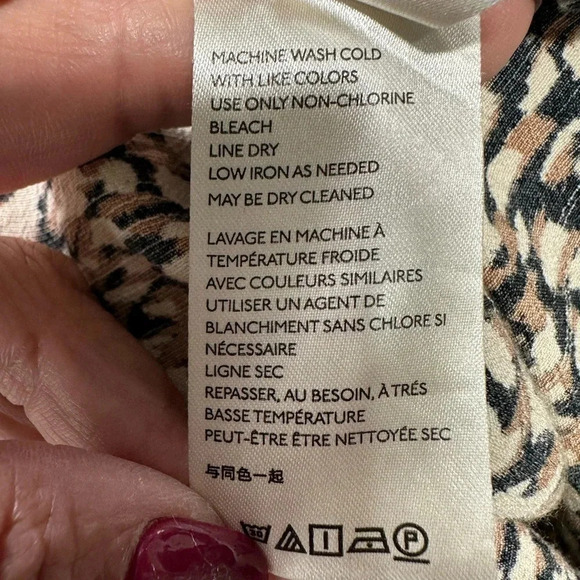 Free People Wrap French Quarter Mini Dress Size Small animal
Print - Picture 7 of 9